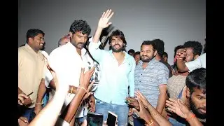 Actor Karthikeya Mass Following At Guna 369 Success Tour