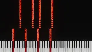 KEYGEN CHURCH - Baqua irefdi baqua edgireri fad ibcalligara [PIANO VISUALISER]
