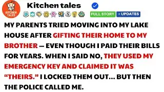 My Parents Tried Moving Into My Lake House After Gifting It to My Brother—Even Though I...
