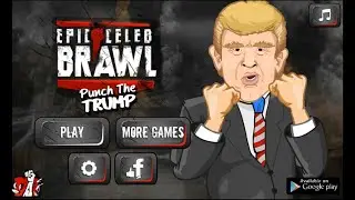 Epic Celeb Brawl - Punch The Trump  - (Flash Game) #148