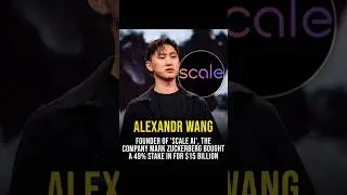 Mark Zuckerberg's Big Investment in Scale AI...
