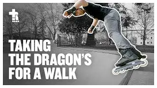 Revisiting the NN Skate Dragon Frames with Monkey Blocks | Big Wheel Inline Skating