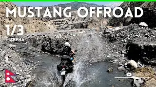 Mustang off-road | Marpha 1/3 | Nepal motocyklem | Wyprawa dookoła Świata | Napisy PL EN [S2E8]