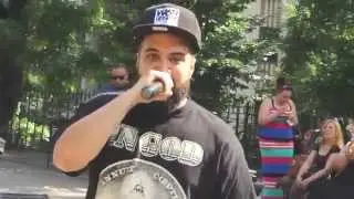 Charlie Uptown performs at the Let's Make Music Uptown event