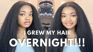 GROW YOUR HAIR OVERNIGHT!!! | ft. IDN HAIR PAPER THIN SEAMLESS CLIP IN EXTENSIONS!!!