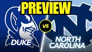 Duke vs. North Carolina Game Preview And Predictions!