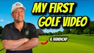 ⛳️Видео &laquo;Моя первая попытка игры в гольф&raquo; | Как у меня получилось? | Будьте снисходительны 😂