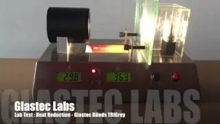 Glastec Labs: - Glastec Window Blinds Heat Performance Test