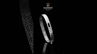 Fashion White Gold Diamond Kara Design That Redefines Elegance #fashion #white #gold #jewellery