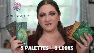 GAME BEAUTY 5 Palettes &ndash; 5 Looks | Full Review | &lsquo;Cuz Indie Shadows are where it&rsquo;s at!