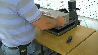 Embossing Leather on the Clicker 700 - Clicker Demonstration