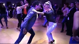 Karen Forcano & Jorge Martinez social dancing @ 2018 Houston Salsa Congress!