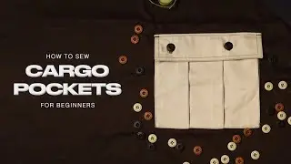 How to Sew Expanding Cargo Pockets | GA022