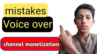 Voice over channel monetization | mistake of voice over channel | Tech for YouTube