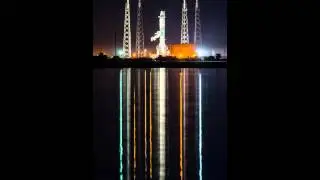 SpaceX CRS-5 on launchpad Timelapse