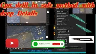 Cpu drill in safe method with deep Details