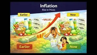 Inflation Explained in Simple Hindi | मुद्रास्फीति क्या है? | UPSC & General Awareness