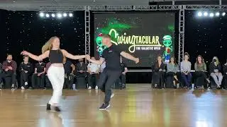 Swingtacular 2022 Invitational JnJ - Thibault Ramirez & Victoria Henk 3rd Place