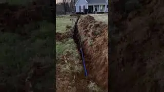 Water service installation