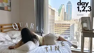 🇰🇷 QUARANTINE DIARIES IN KOREA ep1 &bull; Airbnb room tour, Care package from government