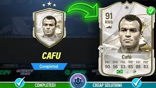 91 Base Icon Cafu SBC Completed - Cheap Solution & Tips - FC 24