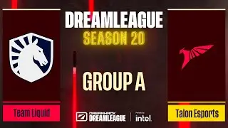 Dota2 - Team Liquid vs Talon Esports - Game 1 - DreamLeague Season 20 - Group A