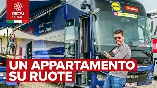 Il nuovo BUS della Lidl Trek: trasferimenti di lusso!