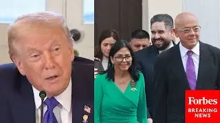 Trump: Relationship We Have With The 'People That Are Currently Running Venezuela' Is 'Very Good'