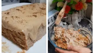 كيكة كندر بوينو الباردة 😍 راح تنسيك في قع التحليات لي ذقتيهم 🤤
