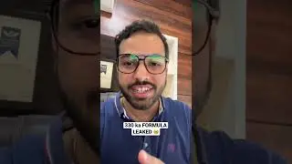 330 ka FORMULA Revealed #optionstrading #bankniftystrategies #ytshortsindia