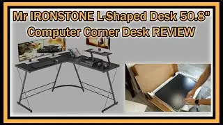 Mr IRONSTONE L-Shaped Desk 50.8