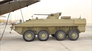 БТР-22 России прибыли на выставку в Саудовской Аравии