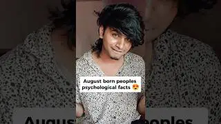 August born peoples psychological facts❤️😅😂 #milky #trendingshorts #psychologyfacts #tamilreels