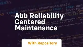 Abb reliability centered maintenance