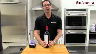 Electric Blue Automatic Wine Opener
