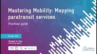 Mapping Paratransit Services