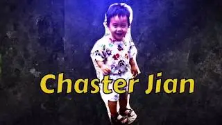 1-year-old toddler playing basketball