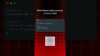 React Quiz: Rendering Lists the Right Way #React #ReactJS #FrontendQuiz #LearnReact #devforall