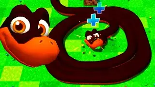 55,000 Score With Magnet Trick Part.9 !? Rainboa 🐉 Snake Rivals