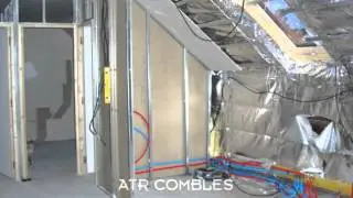 Amenagement combles en W Bois - ATR Combles