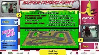 Чемпионат Super Mario Kart 2025 &mdash; Гонка матча &mdash; Нижний раунд 2 &mdash; Л. Хассо против Д. Блюмфилда