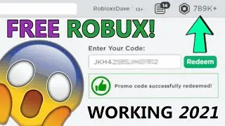 *NEW* WORKING promocodes gives FREE robux & glitch 🤑    (how to get free robux) *Free robux 2021*!