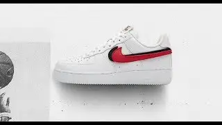 NIKE AIR FORCE 1 🖤 SWOOSH PACK