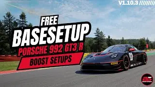 Porsche 992 GT3 R | FREE BASELINE SETUP | Assetto Corsa Competizione | ACC v1.10.3
