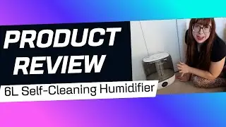 6L Self-Cleaning Humidifier REVIEW!