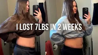 how I lost 7 pounds in 2 weeks | 6 months postpartum