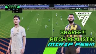 SHARE!!! PITCH REALISTIC PS5 FC24 ||  RAS'GAME