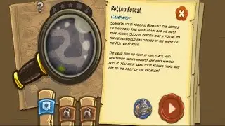 Kingdom Rush - Rotten Forest (Bonus Level) Campaign Hard/Veteran Difficulty Walkthrough