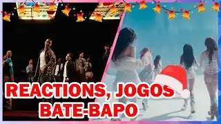 LIVE DE NATAL COM ALE&JANA | BATE-PAPO, REACTION de BABYMONSTER, SANTOS BRAVOS, KIM SEJEONG e mais!