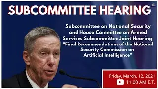 Final Recommendations of the National Security Commission on Artificial Intelligence
